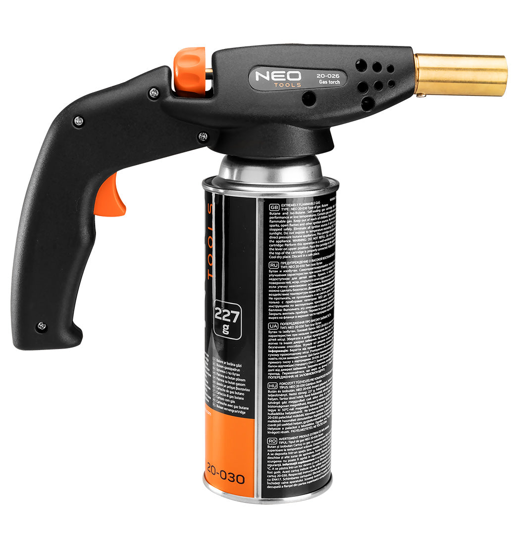 Naskrutkovaný plynový horák od NEO TOOLS nájdeš na naravis.sk