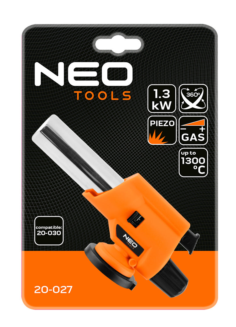 Skrutkovací plynový horák, 360 stupňov od NEO TOOLS nájdeš na naravis.sk
