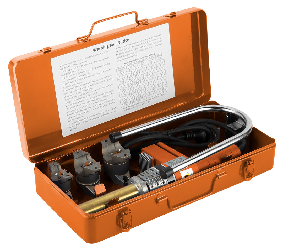 Zváračka plastových rúr 700 W, 3 objímky od NEO TOOLS nájdeš na naravis.sk