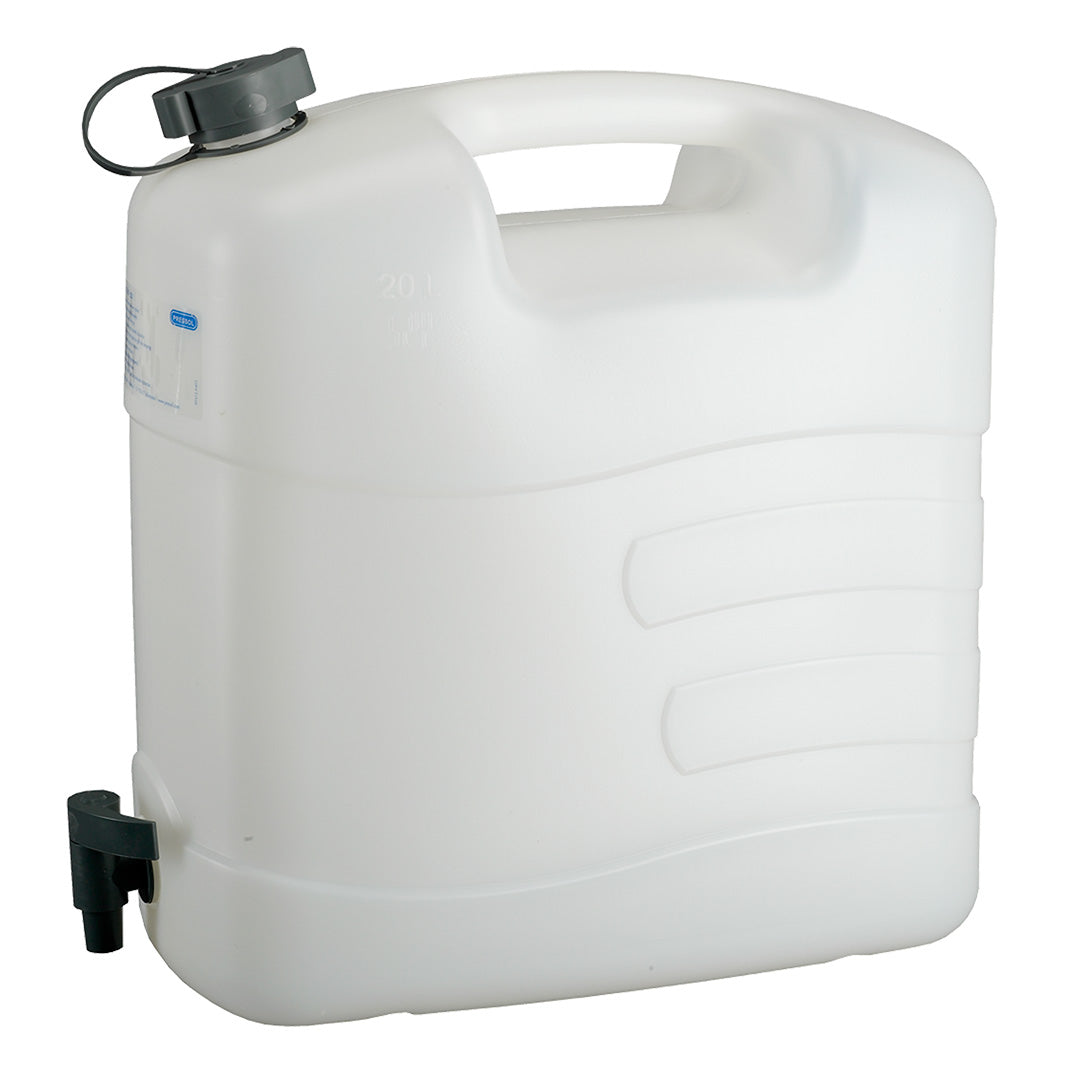 Kanister na vodu 20 l s ventilom, polyetylén od PRESSOL nájdeš na naravis.sk