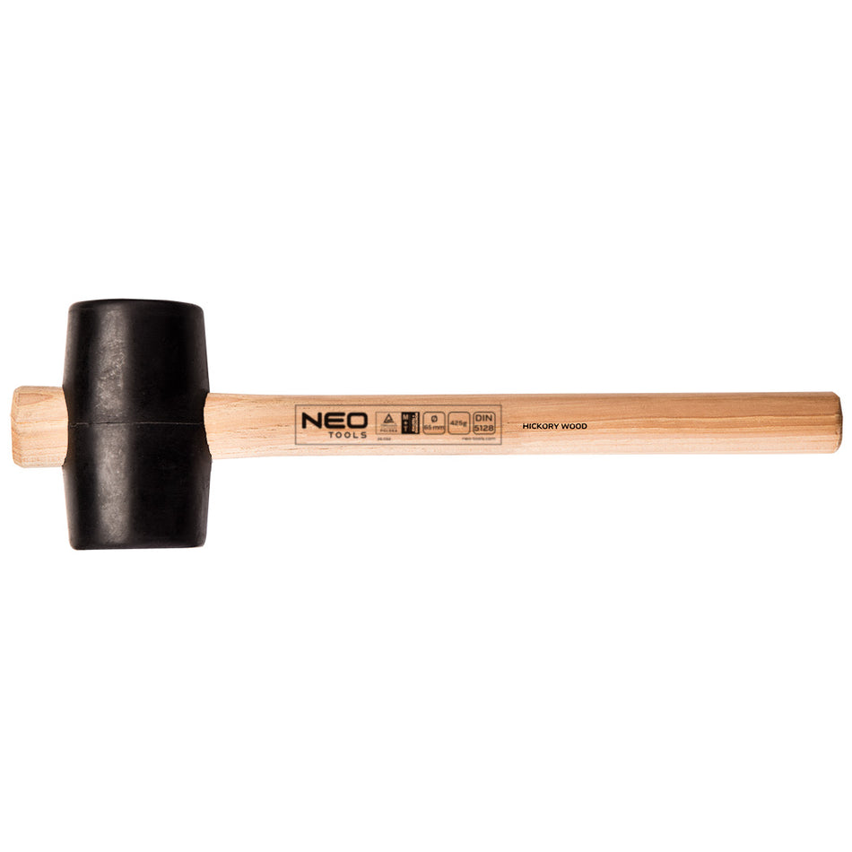 Gumové kladivo 65 mm, 425 g od NEO TOOLS nájdeš na naravis.sk