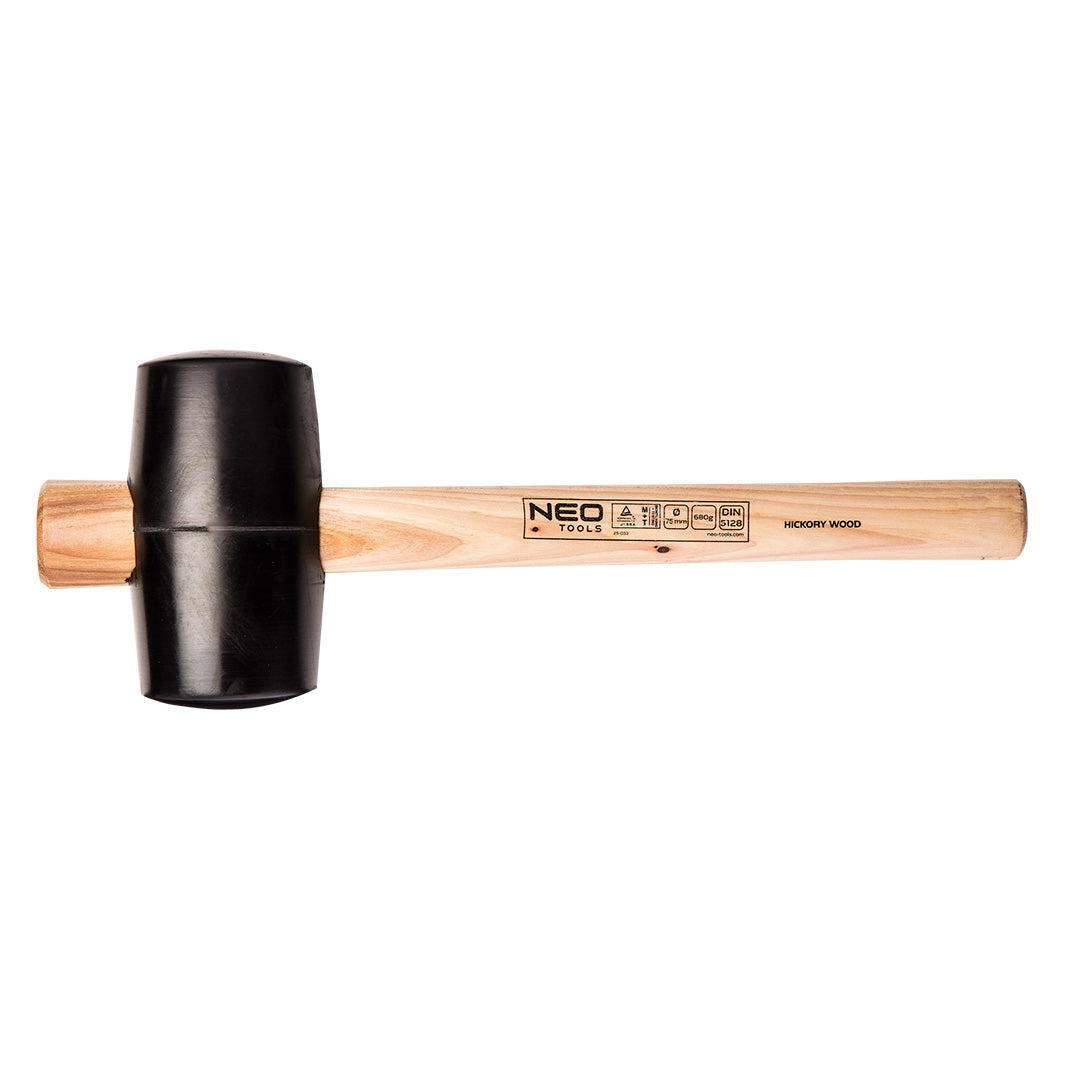 Gumové kladivo 75 mm, 680 g od NEO TOOLS nájdeš na naravis.sk