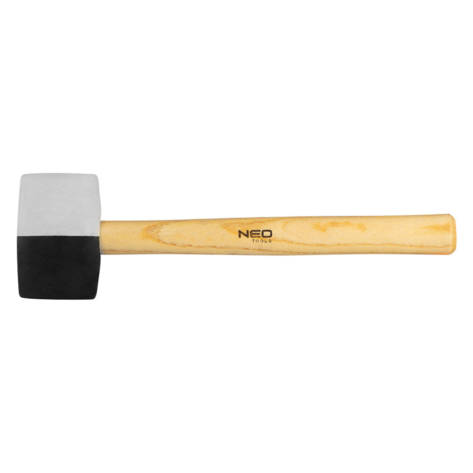 Kladivo gumovéØ 58 mm, 450 g, čierna a biela guma od NEO TOOLS nájdeš na naravis.sk