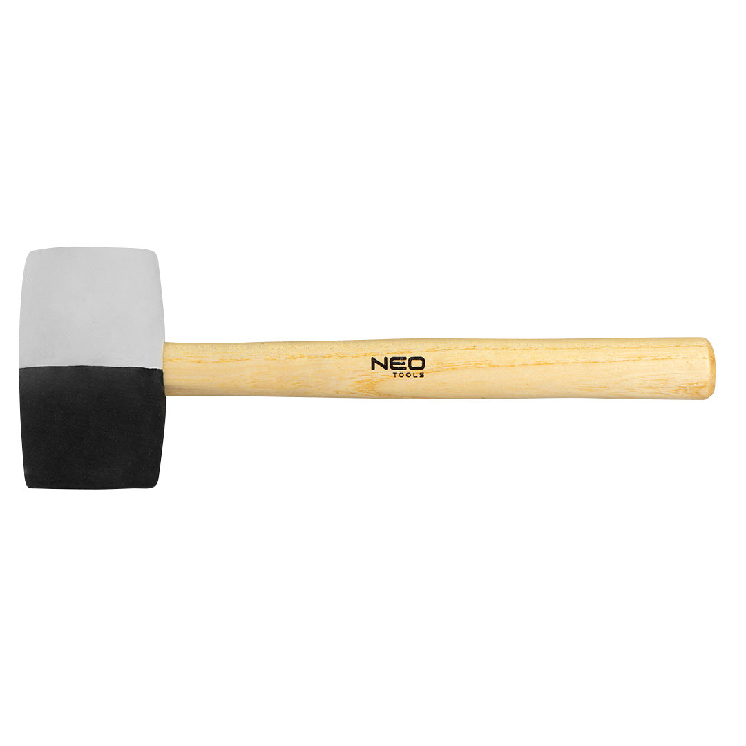 Kladivo gumovéØ 63 mm, 680 g, čierna a biela guma od NEO TOOLS nájdeš na naravis.sk