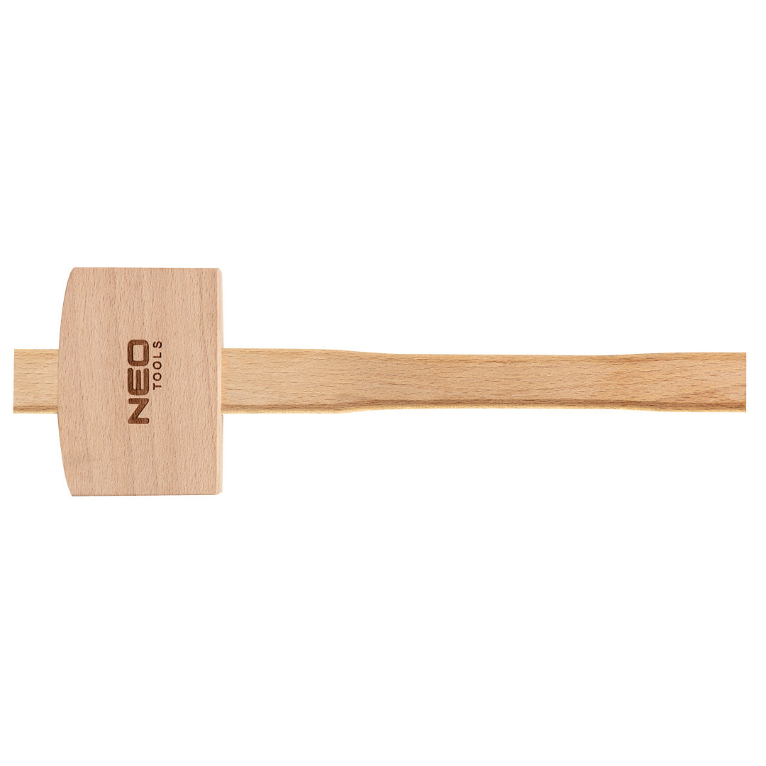 Kladivo drevené hranaté 300g, 100x70x46mm, dĺžka 320 mm od NEO TOOLS nájdeš na naravis.sk