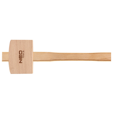 Kladivo drevené hranaté 300g, 100x70x46mm, dĺžka 320 mm od NEO TOOLS nájdeš na naravis.sk