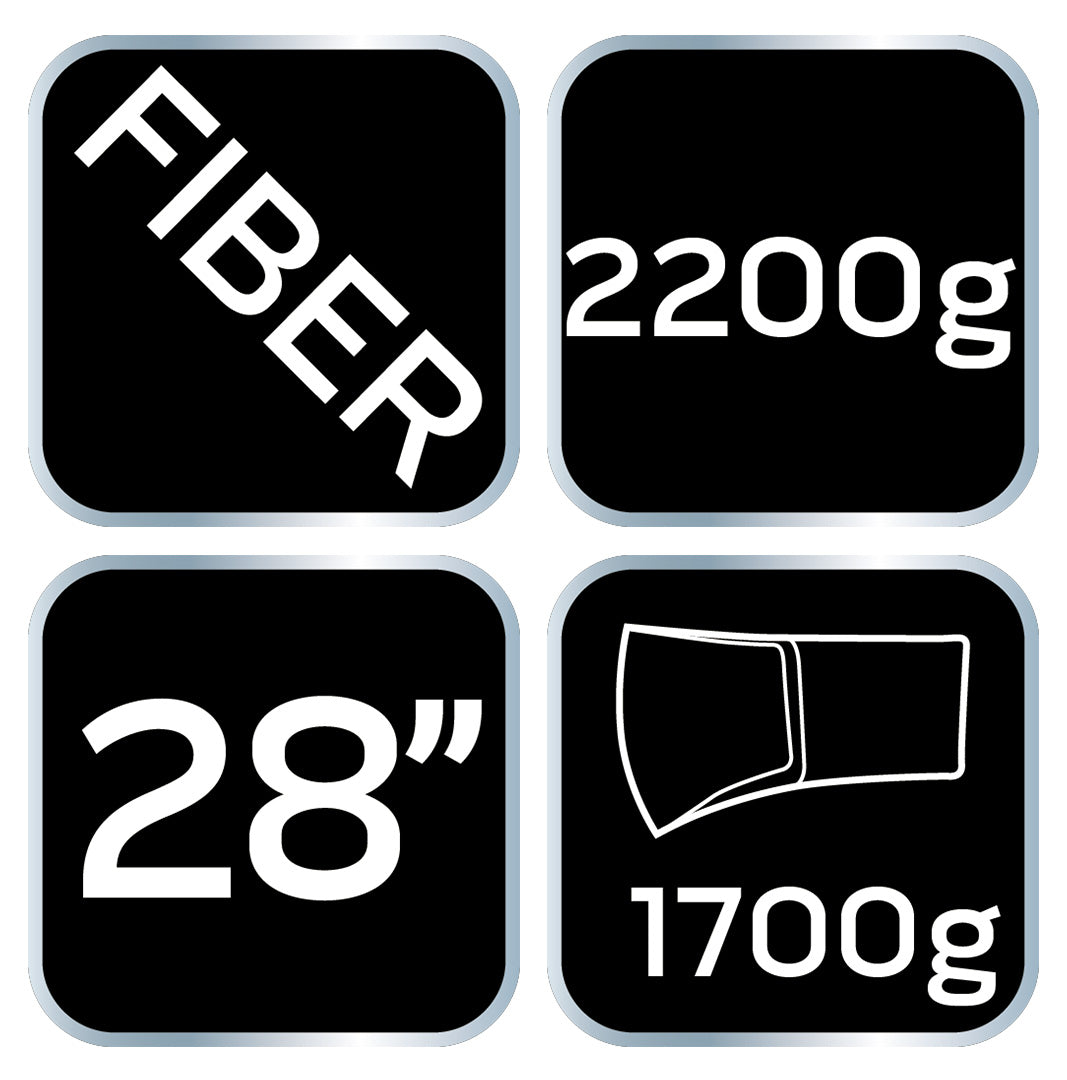 Štiepacia sekera 2200 g, hlava 1700 g, porisko zo skleného vlákna, 28" od NEO TOOLS nájdeš na naravis.sk