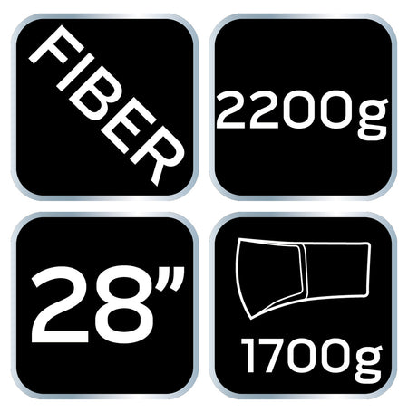 Štiepacia sekera 2200 g, hlava 1700 g, porisko zo skleného vlákna, 28" od NEO TOOLS nájdeš na naravis.sk