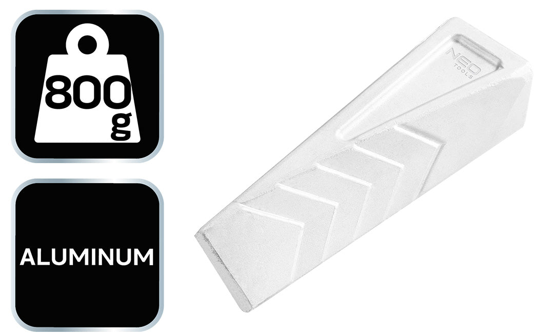 Hliníkový klin 800 g, skrútený od NEO TOOLS nájdeš na naravis.sk