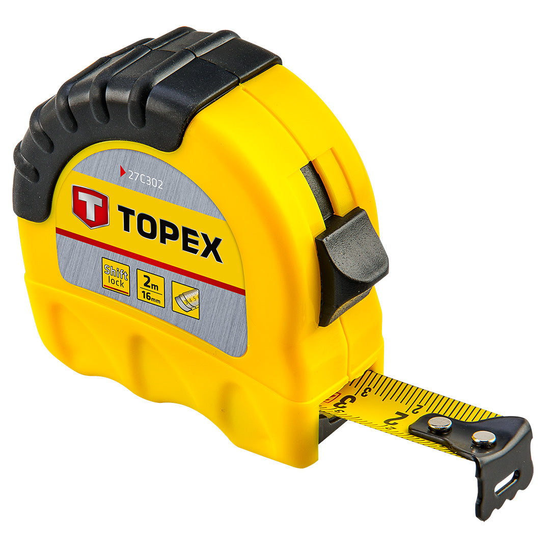 Meter rolovací, 2 m x 16 mm od TOPEX nájdeš na naravis.sk