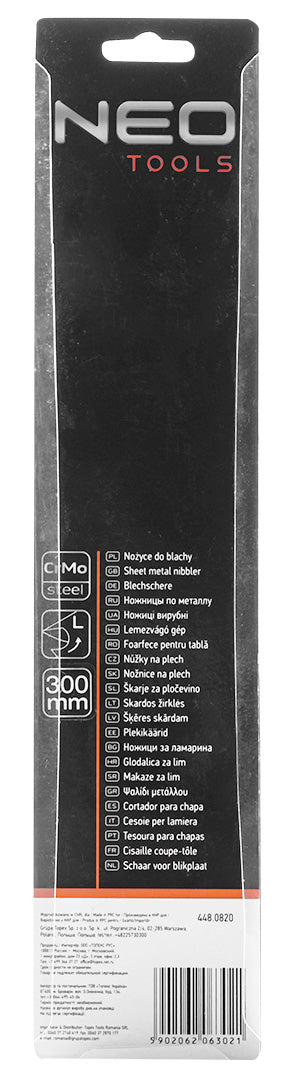 Nožnice na plech, 280 mm, ľavé od NEO TOOLS nájdeš na naravis.sk