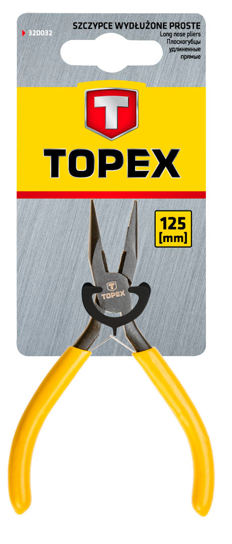 Kliešte predĺženej rovné mini 125mm od TOPEX nájdeš na naravis.sk