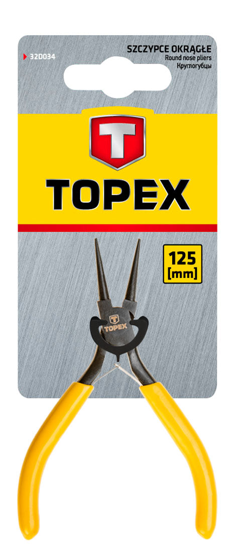 kliešte dlhe okrúhle mini 125 mm od TOPEX nájdeš na naravis.sk