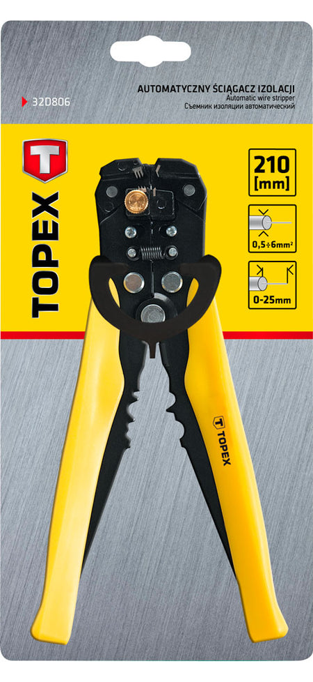 Kliešte odizolovacie automatické 210 mm od TOPEX nájdeš na naravis.sk