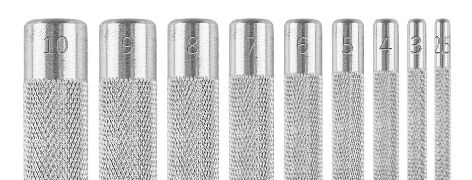 Sada 9 dierovačov, priemer 2,5-10 mm, oxfordské vrecko od NEO TOOLS nájdeš na naravis.sk