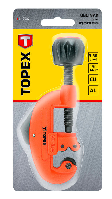 Nožnice na plastové rúrky, 3 - 30 mm (1/8" - 1.1/8") od TOPEX nájdeš na naravis.sk