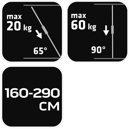 Teleskopová podpora 160-290 cm od NEO TOOLS nájdeš na naravis.sk