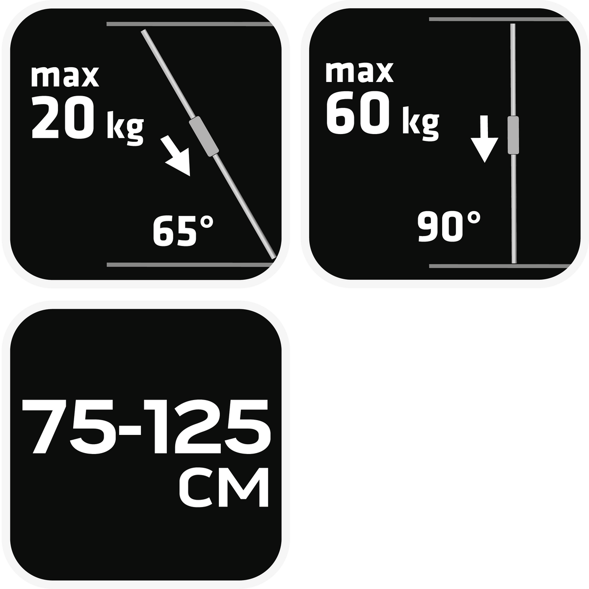 Teleskopová podpora 75-125 cm od NEO TOOLS nájdeš na naravis.sk