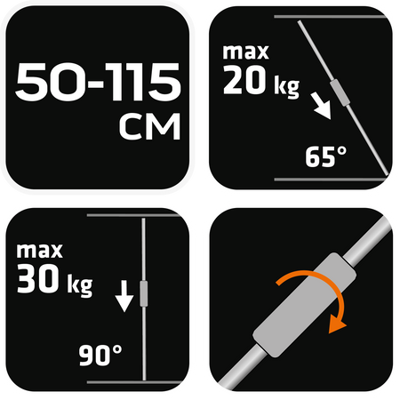 Teleskopová podpora 50-115 cm od NEO TOOLS nájdeš na naravis.sk
