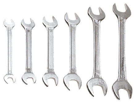 Ploché kľúče obojstranné 6-32 mm, súprava 12 ks od Top Tools nájdeš na naravis.sk