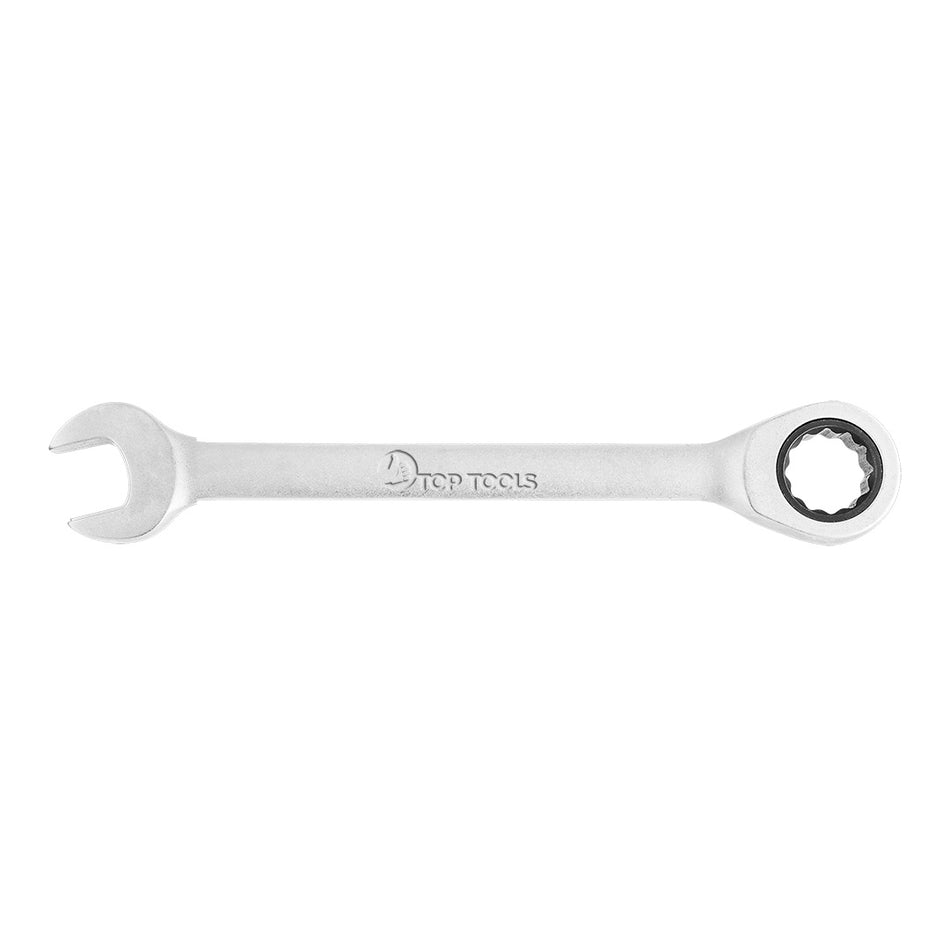 Plochý-očkový kľúč s račňou 19 mm od Top Tools nájdeš na naravis.sk