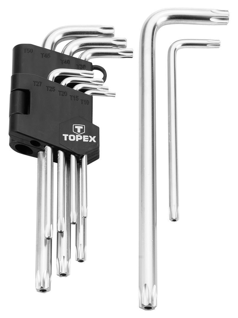 Sada TORX T10-T50, 9 ks od TOPEX nájdeš na naravis.sk