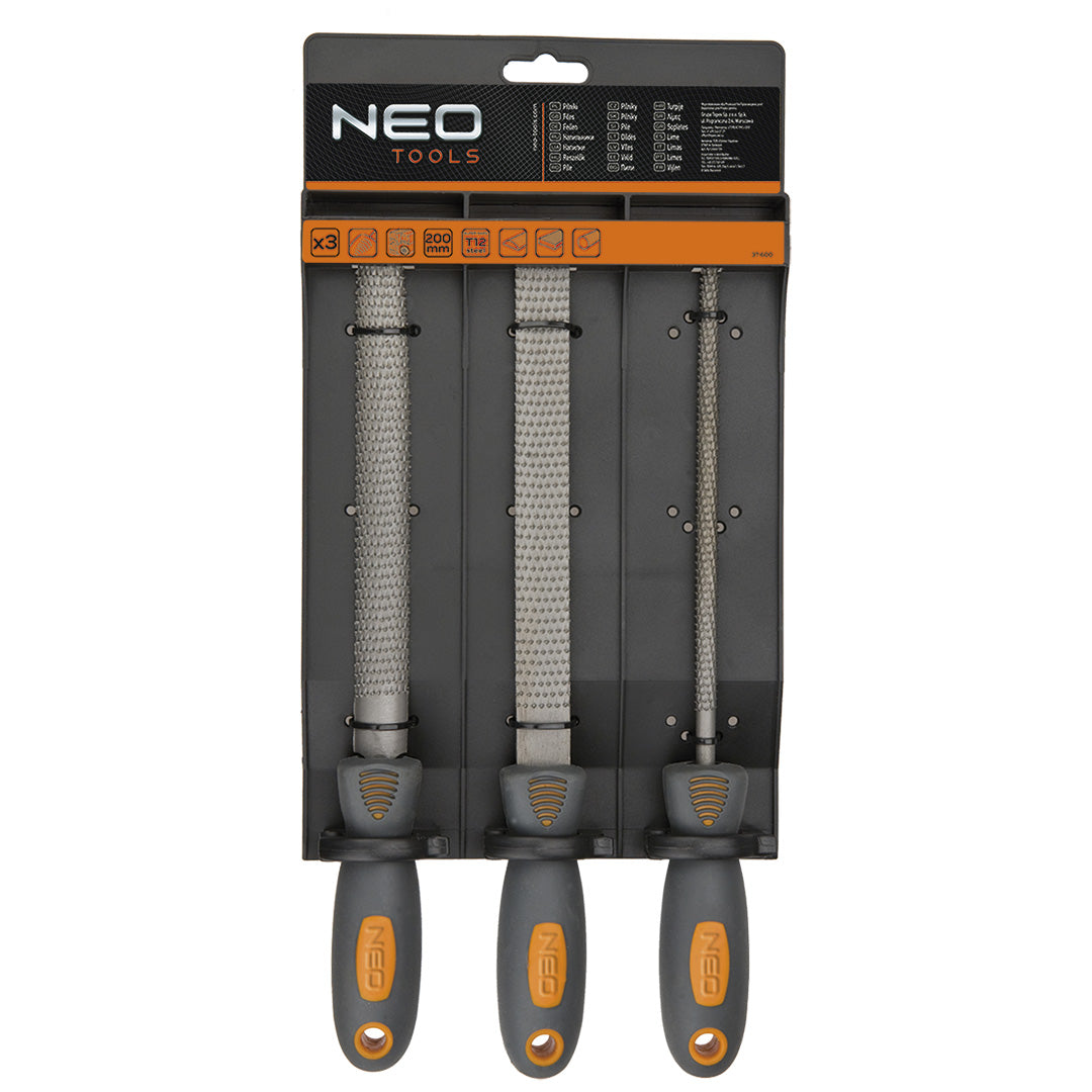 Rašple sada 3 ks od NEO TOOLS nájdeš na naravis.sk
