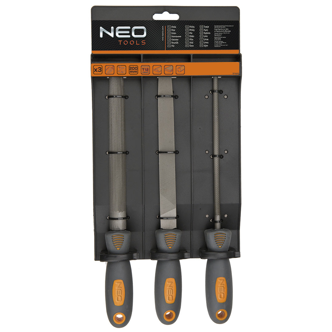 Pilníky na kov, sada 3ks od NEO TOOLS nájdeš na naravis.sk
