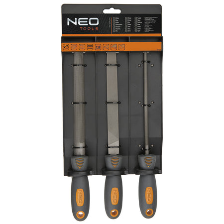 Pilníky na kov, sada 3ks od NEO TOOLS nájdeš na naravis.sk