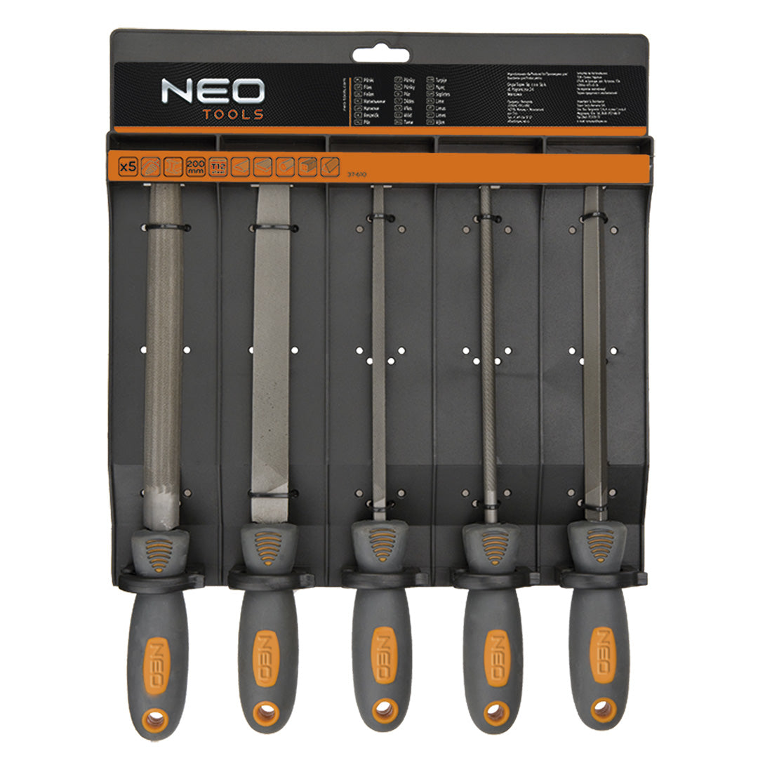 Pilníky na kov, sada 5ks od NEO TOOLS nájdeš na naravis.sk
