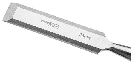 Dláta 6, 12, 18, 24 mm, sada 4 ks. Drevená rukoväť od NEO TOOLS nájdeš na naravis.sk