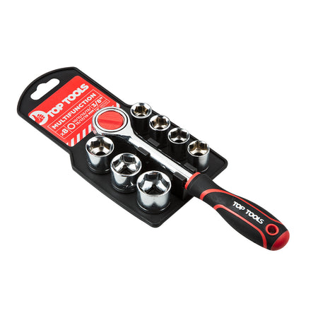 Račňa a orechy 3/8", 8 ks od Top Tools nájdeš na naravis.sk