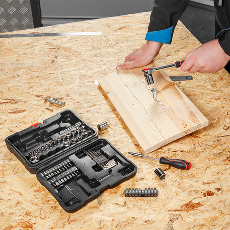 Súprava nástavcových kľúčov 3/8", 63 ks od Top Tools nájdeš na naravis.sk
