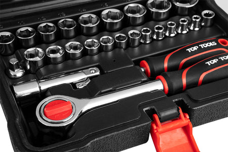 Súprava nástavcových kľúčov 3/8", 63 ks od Top Tools nájdeš na naravis.sk
