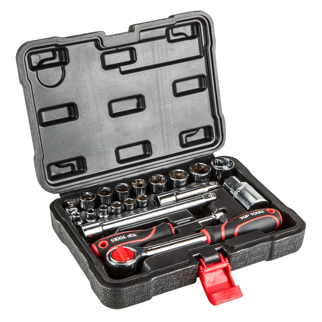 Súprava nástavcových kľúčov ¼”, 3/8” 20 ks od Top Tools nájdeš na naravis.sk