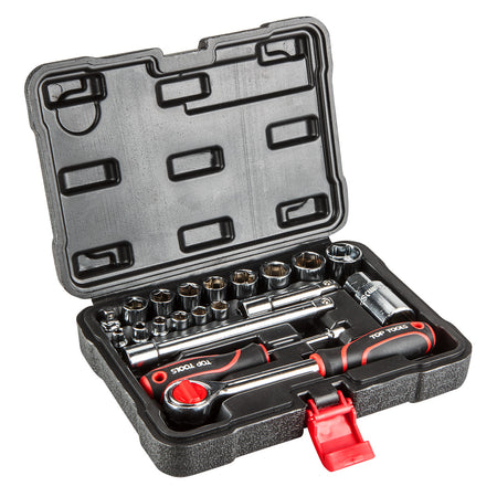 Súprava nástavcových kľúčov ¼”, 3/8” 20 ks od Top Tools nájdeš na naravis.sk
