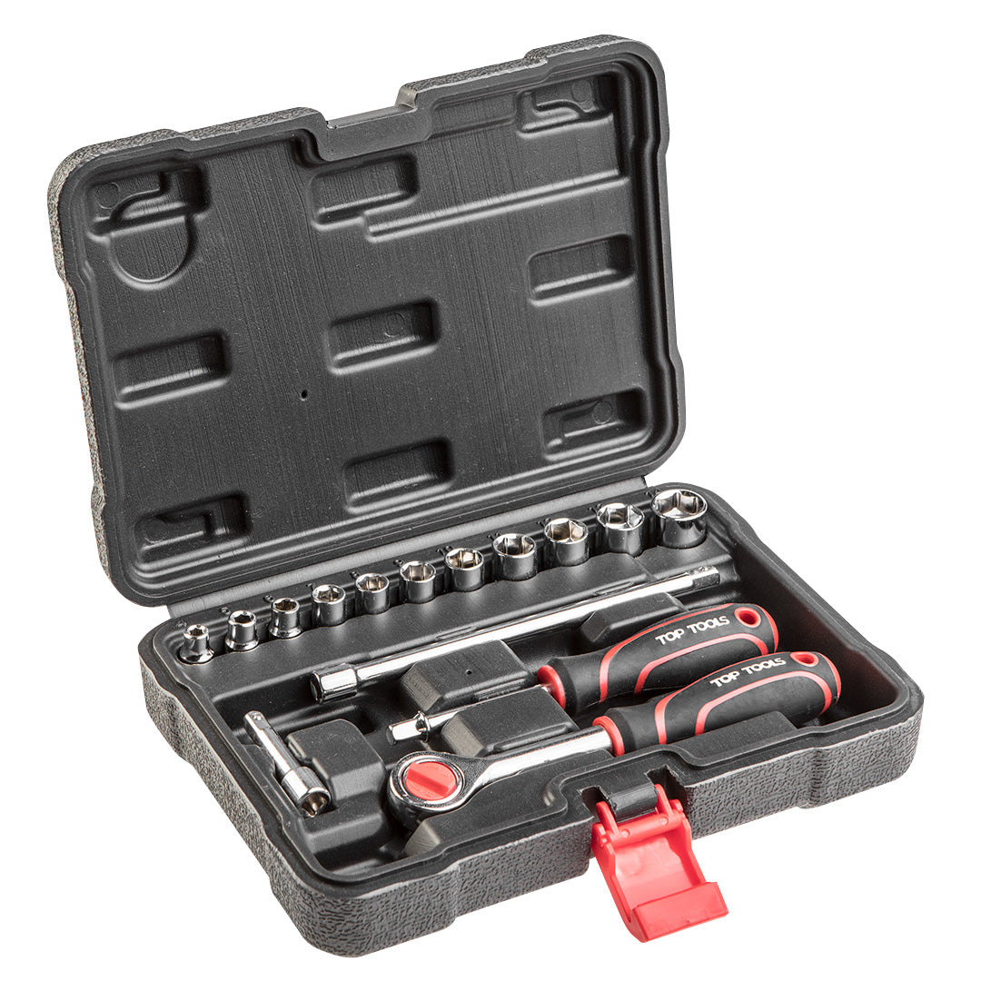 Súprava nástavcových kľúčov 1/4", 15 ks od Top Tools nájdeš na naravis.sk
