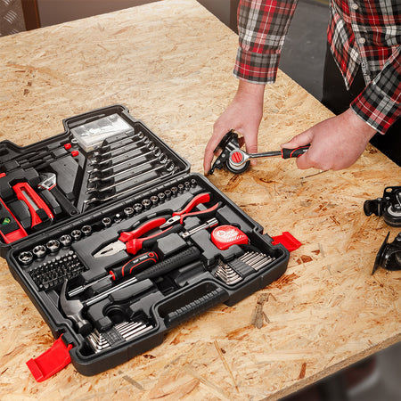 Súprava náradia 1/4", 3/8", 194 ks od Top Tools nájdeš na naravis.sk