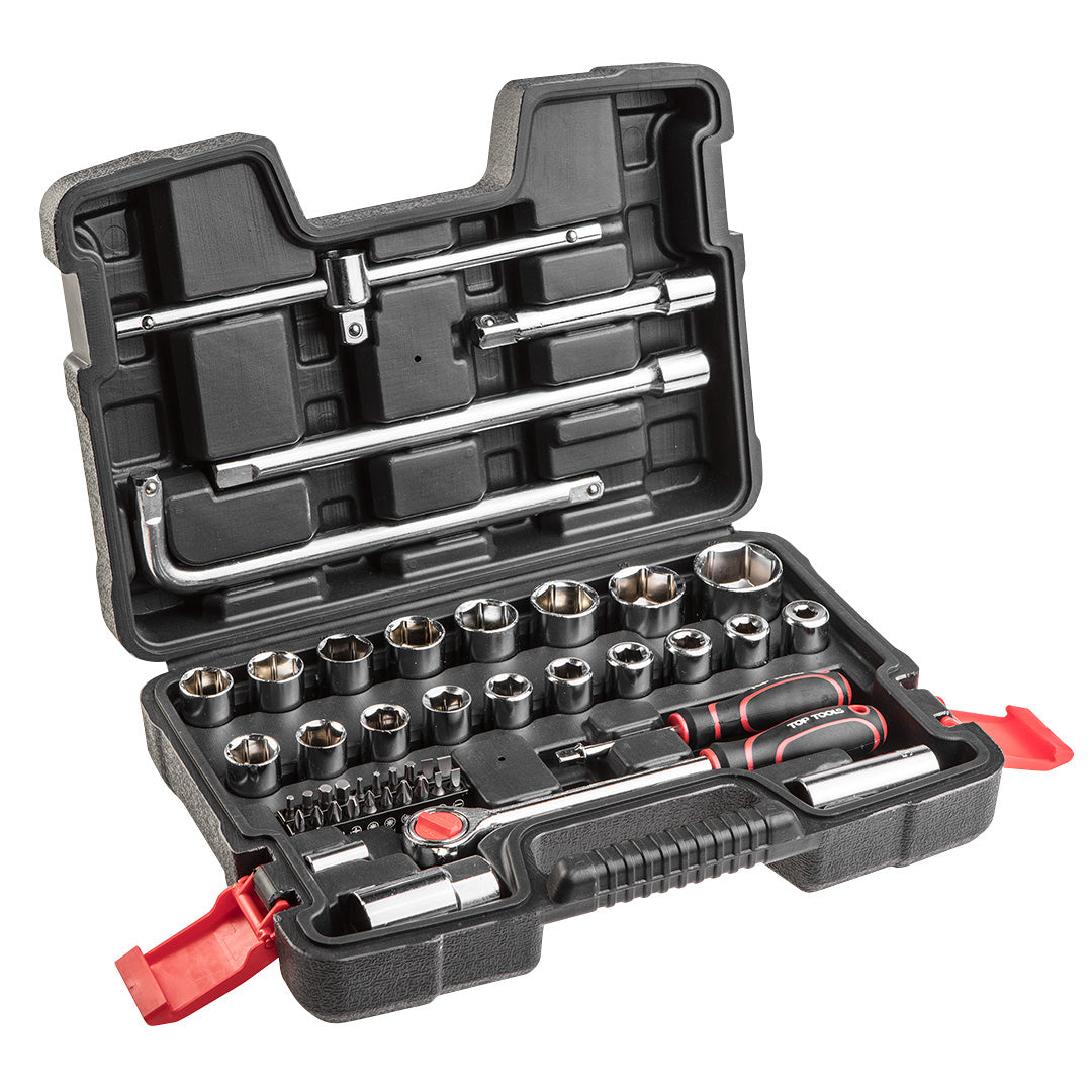 Súprava nástavcových kľúčov 1/4", 1/2", 47 ks od Top Tools nájdeš na naravis.sk
