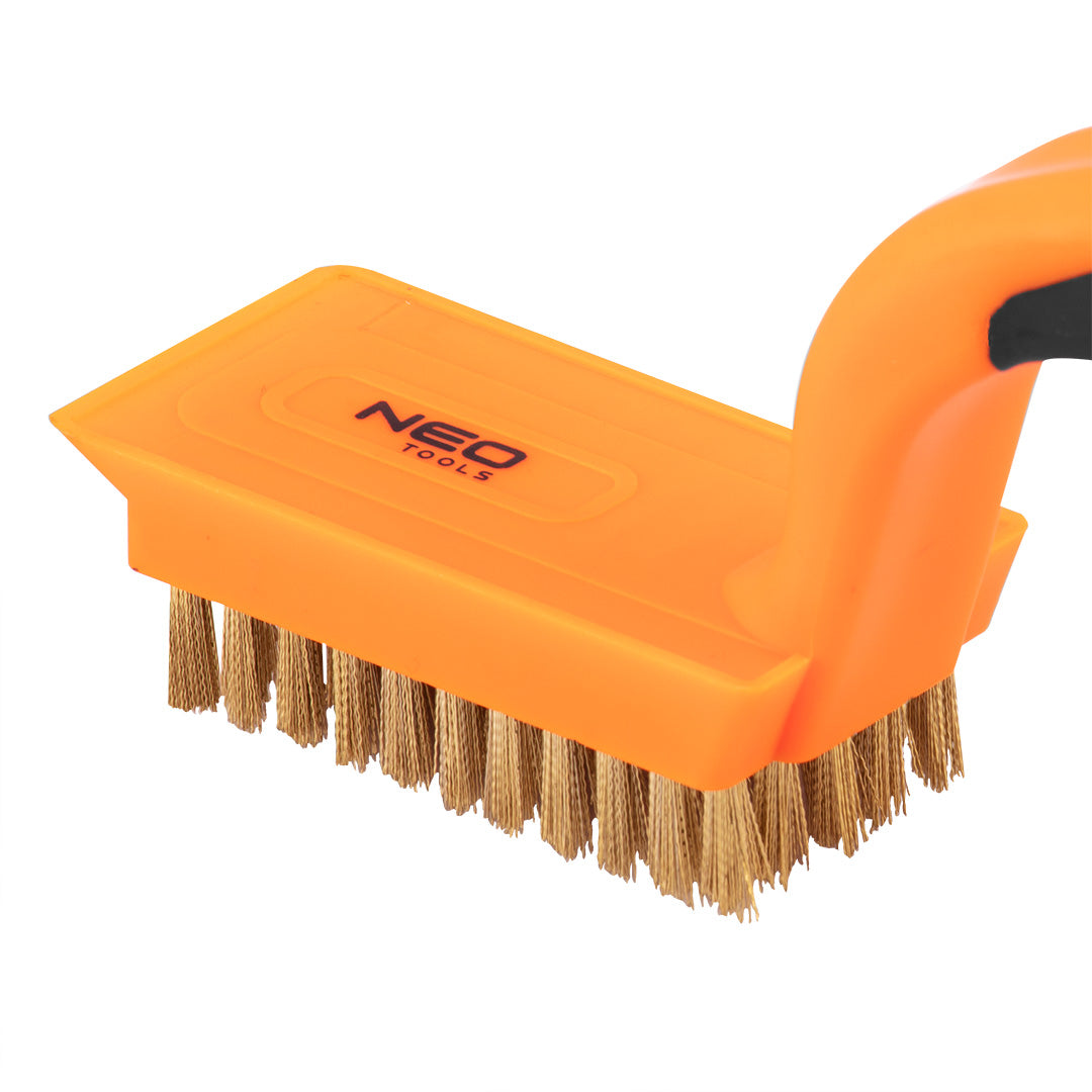 Drôtená kefa, mosadzný drôt, 5x11 radov od NEO TOOLS nájdeš na naravis.sk