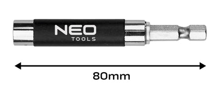 Držiak bitov, 1/4", 80 mm od NEO TOOLS nájdeš na naravis.sk