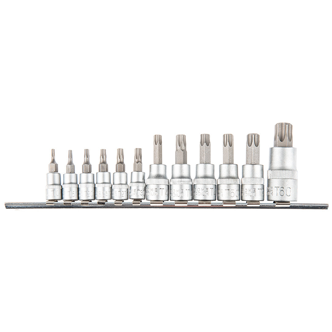Torx bity nástavce 1/4, 3/8, 1/2 "sada 12 ks. od TOPEX nájdeš na naravis.sk