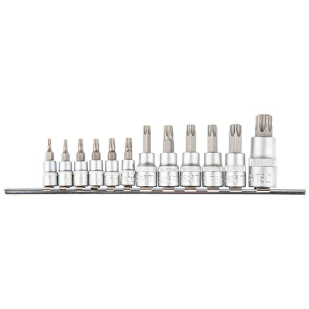 Torx bity nástavce 1/4, 3/8, 1/2 "sada 12 ks. od TOPEX nájdeš na naravis.sk