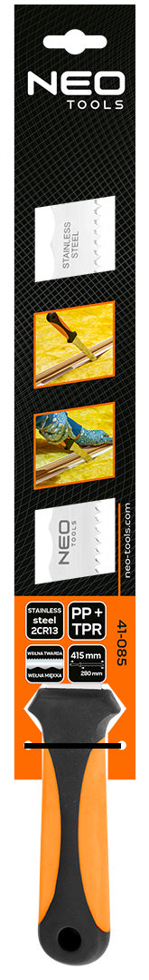 Rezák na minerálnu vlnu 415 mm, čepeľ 280 mm od NEO TOOLS nájdeš na naravis.sk