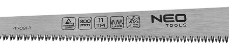 Píla na diery 300 mm, 11 TPI od NEO TOOLS nájdeš na naravis.sk