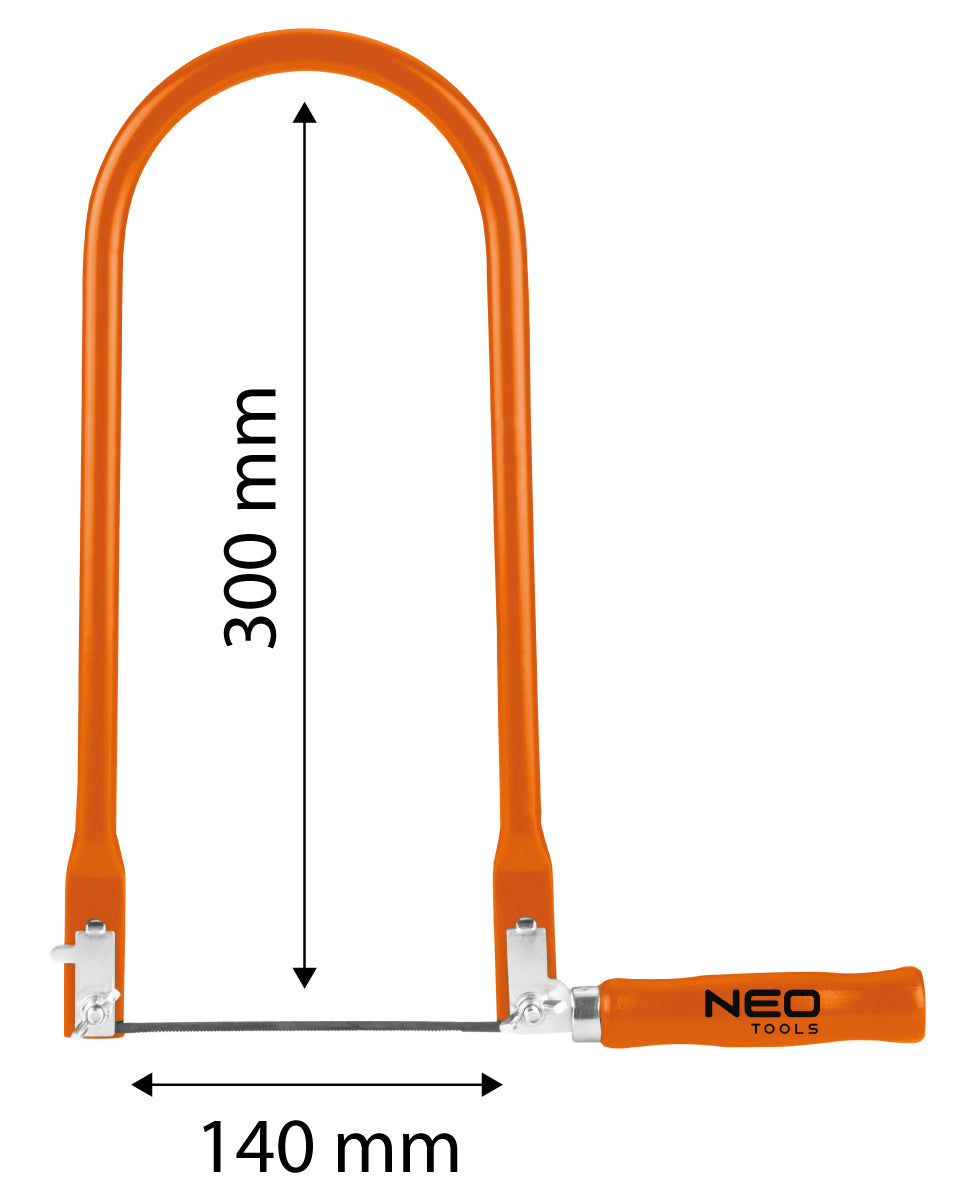 Píla na vlasy 140 mm, hĺbka rezu do 300 mm od NEO TOOLS nájdeš na naravis.sk