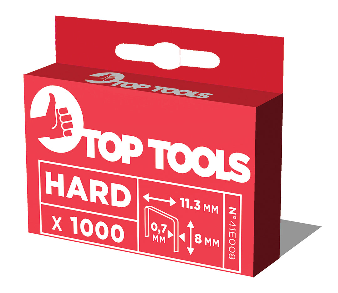 Sponky J typ, 8 mm, 1000 ks od Top Tools nájdeš na naravis.sk