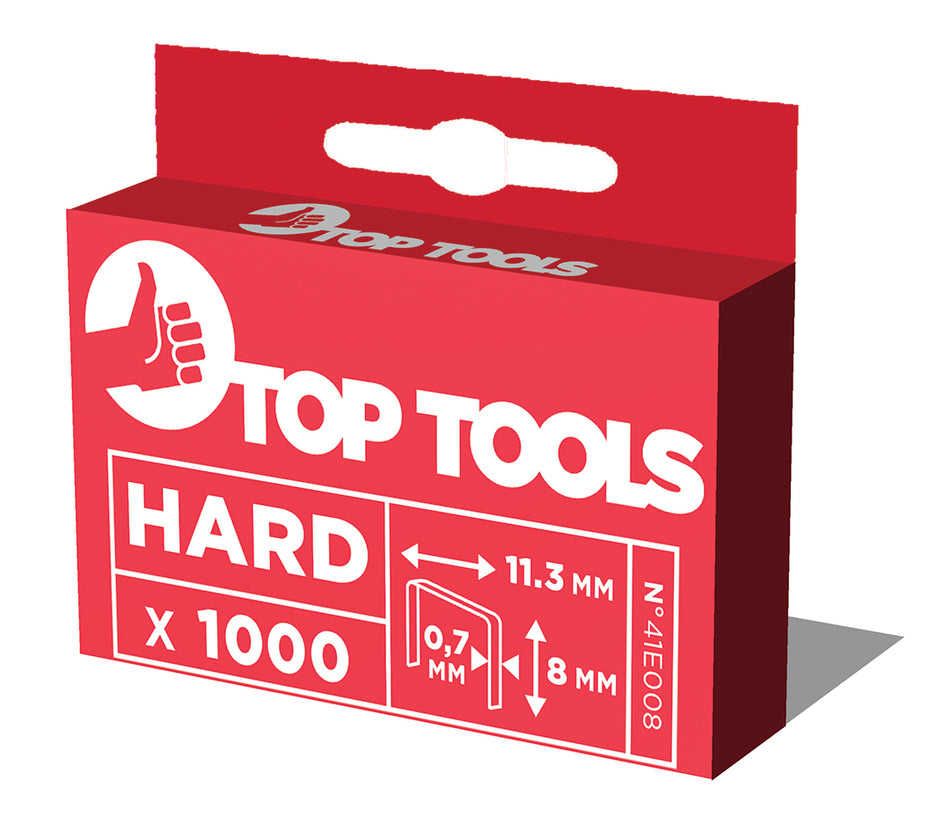 Sponky J typ, 8 mm, 1000 ks od Top Tools nájdeš na naravis.sk