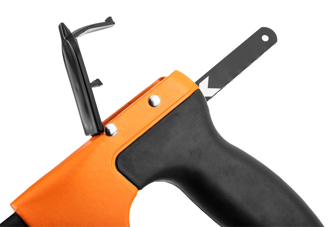 Kovová píla pre vysoké zaťaženie 300 mm s úložným priestorom na listy, hliníková dvojzložková rukoväť od NEO TOOLS nájdeš na naravis.sk