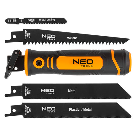 Držiak pílového kotúča, univerzálny, sada 4 + 1 od NEO TOOLS nájdeš na naravis.sk